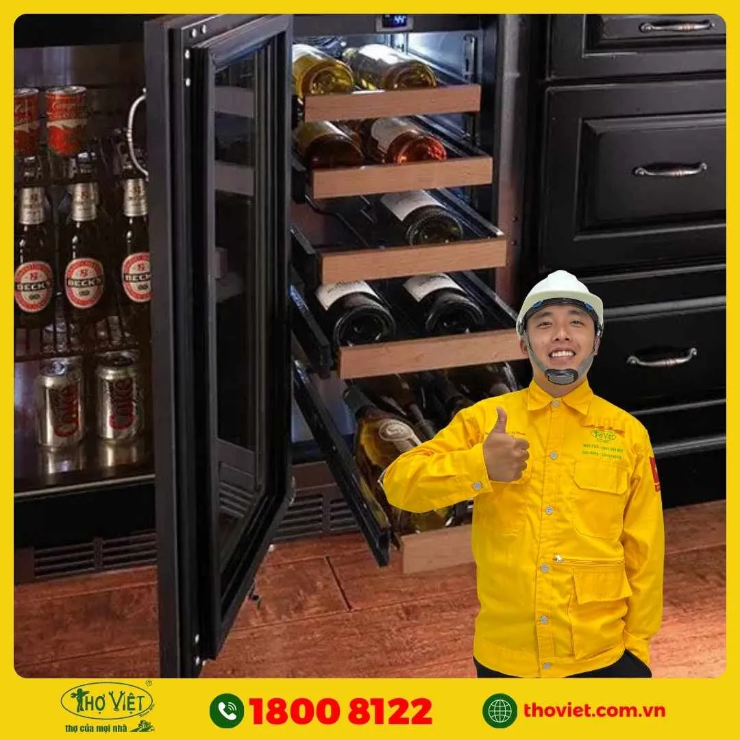  Thợ Việt sửa tủ kem