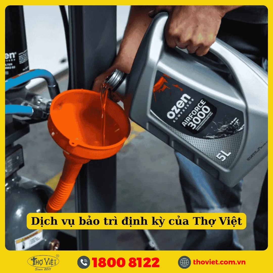 Dịch vụ bảo trì định kỳ của Thợ Việt