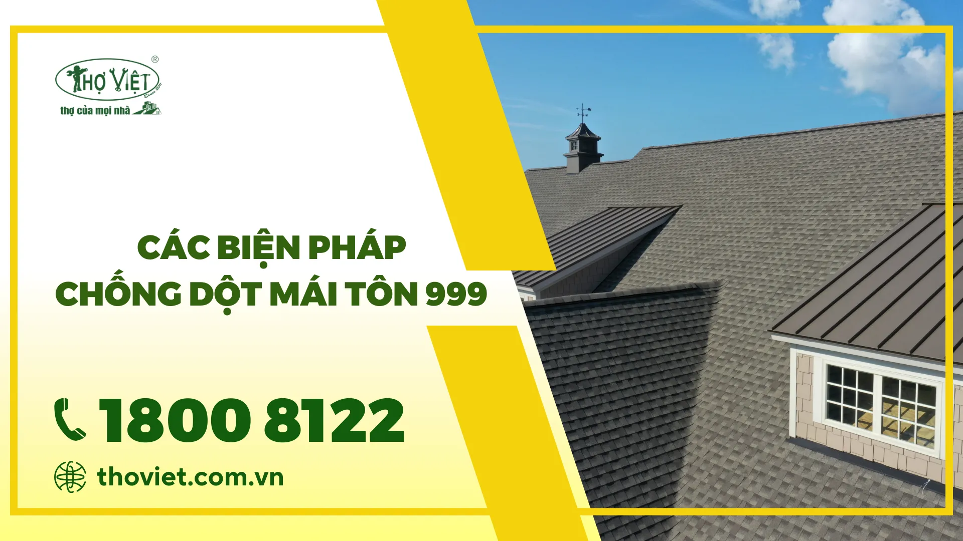 Các biện pháp chống dột mái tôn 999 hiệu quả