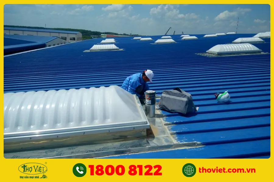 Chống dột cho nhà xưởng