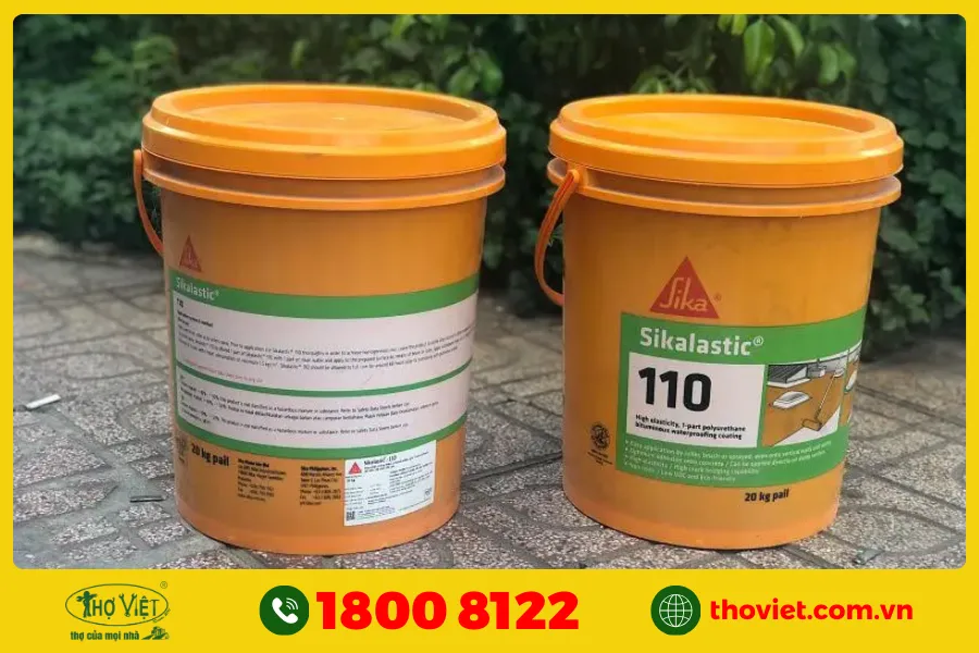 Chống thấm mái nhà bằng Sikalastic