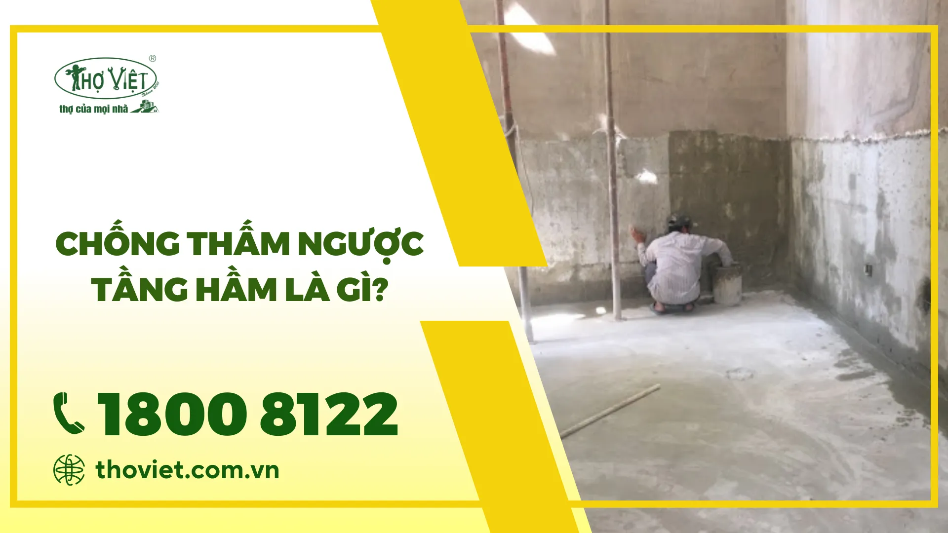 Chống thấm ngược tầng hầm là gì? Khi nào cần thực hiện