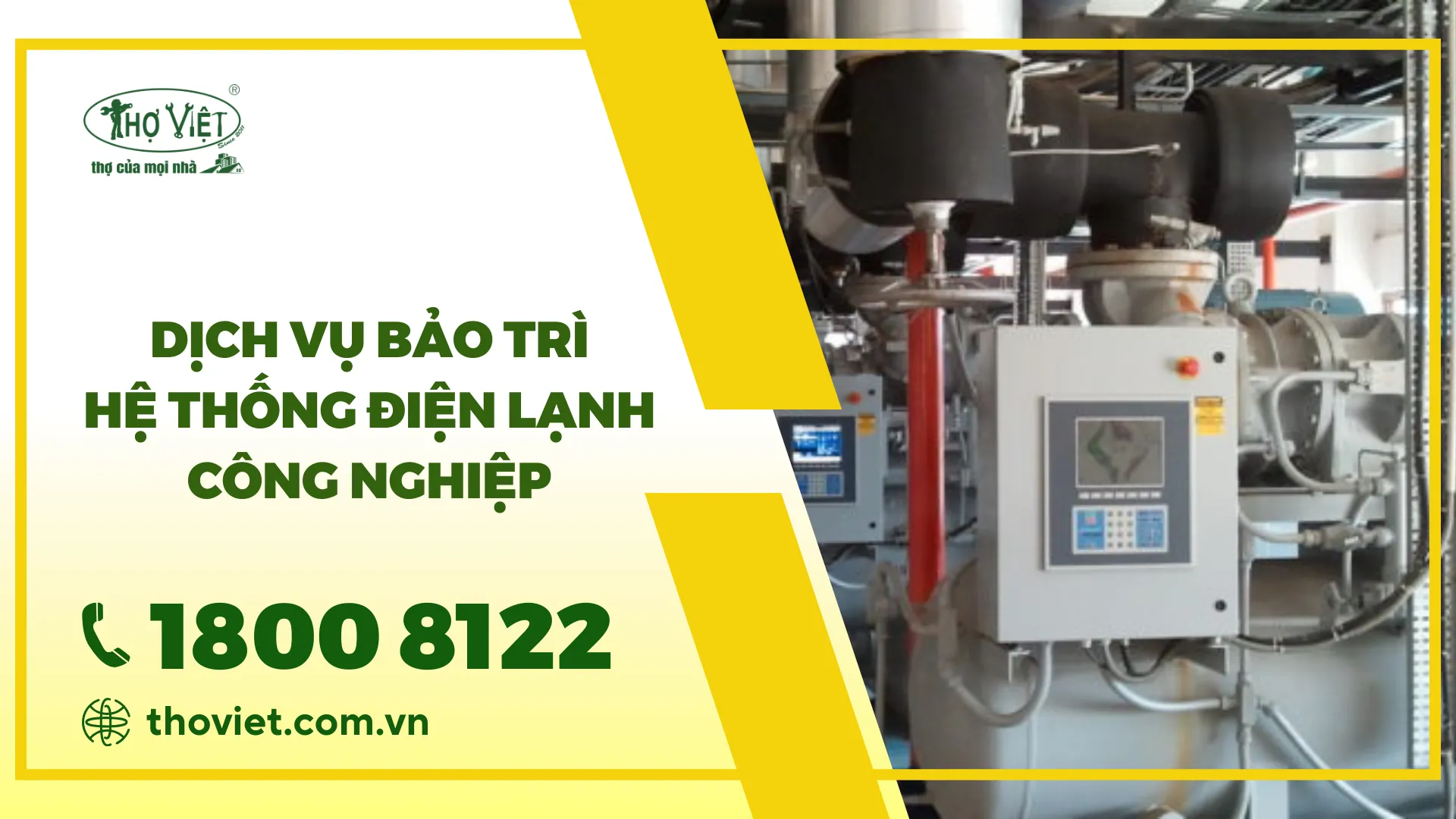 Dịch vụ bảo trì hệ thống điện lạnh công nghiệp