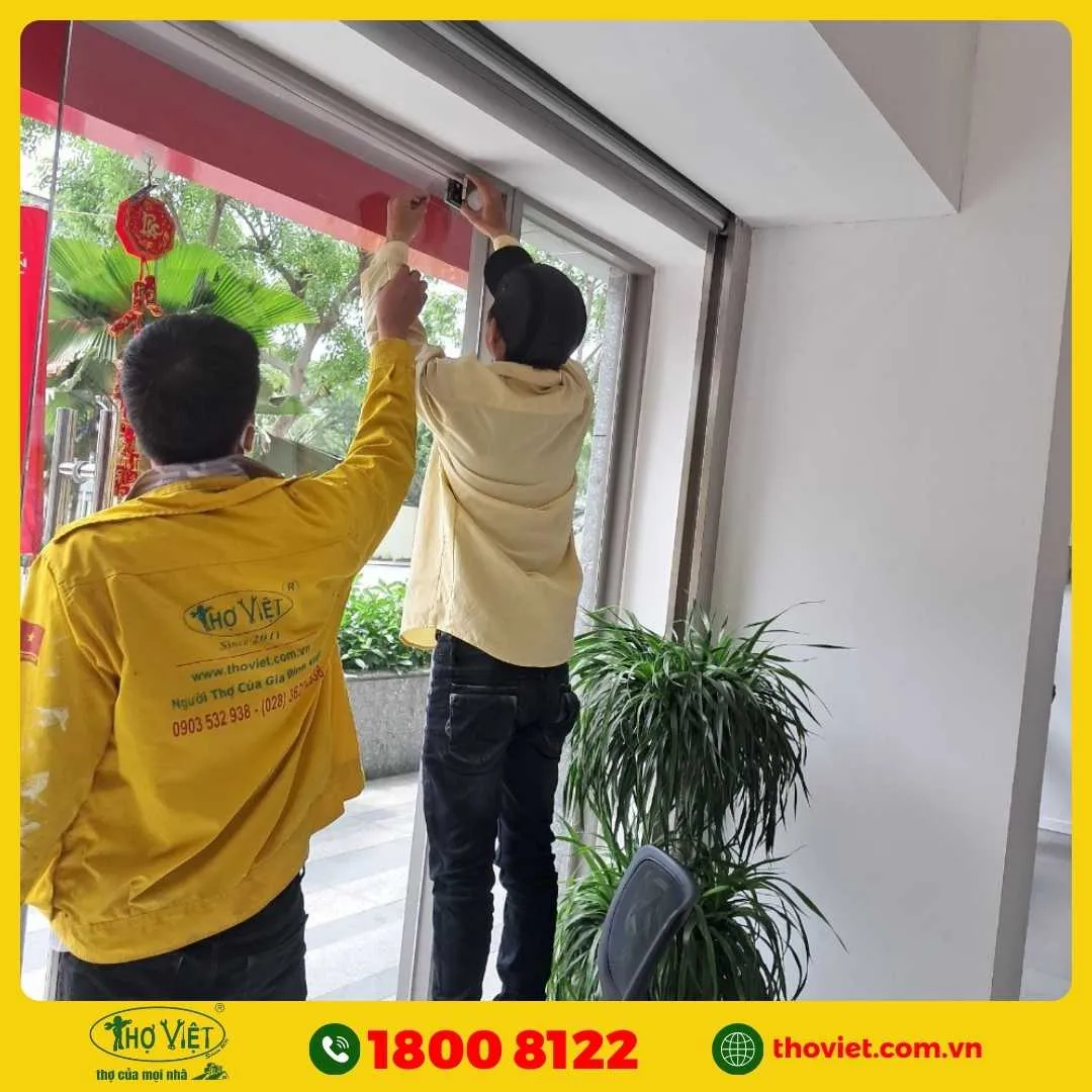Giới thiệu dịch vụ lắp đặt cửa nhôm kính