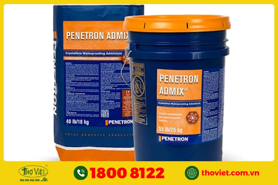 Keo chống thấm ngược Penetron
