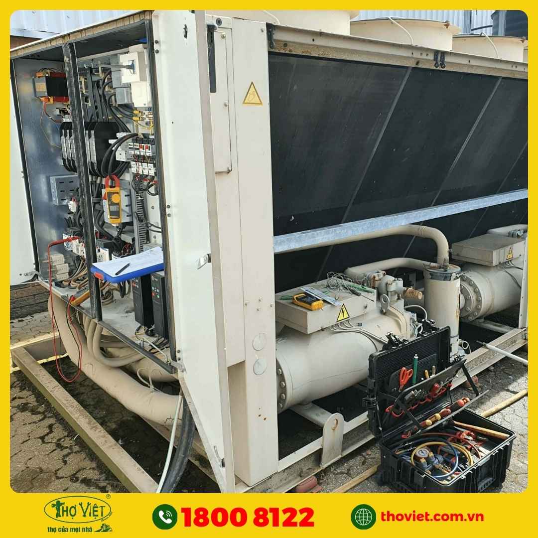 Những lỗi thường gặp ở hệ thống Chiller