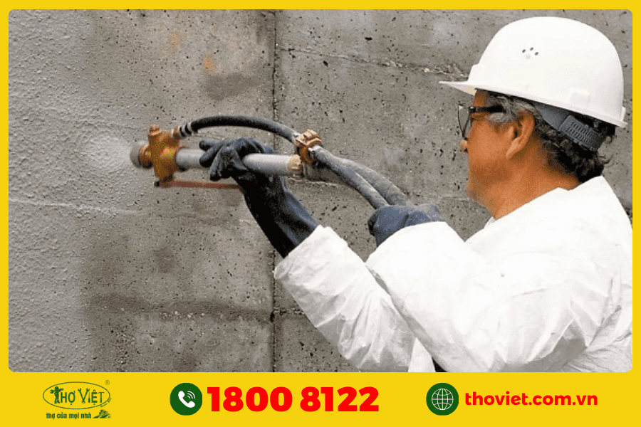 Quy trình chống thấm ngược có phụ gia