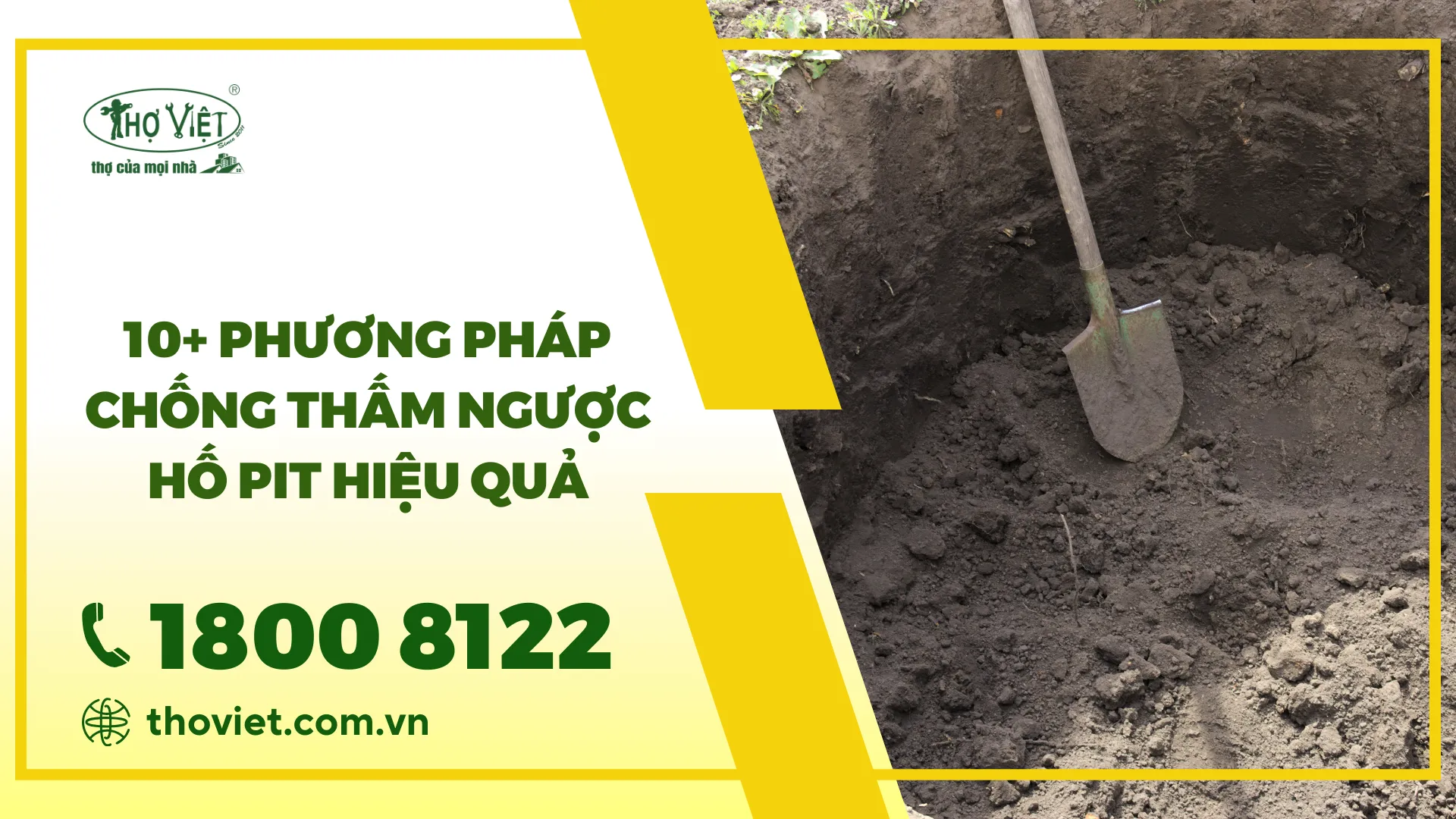 10+ Phương pháp chống thấm ngược hố Pit hiệu quả