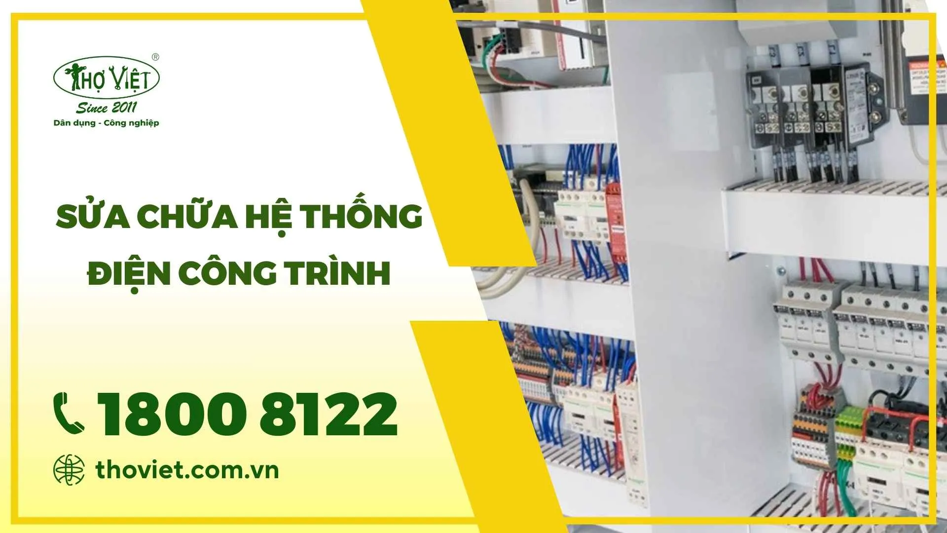 Sửa chữa hệ thống điện công trình