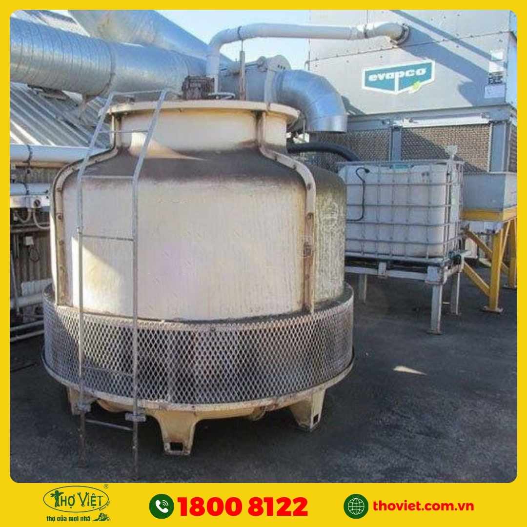 Sửa chữa tháp giải nhiệt bị ăn mòn