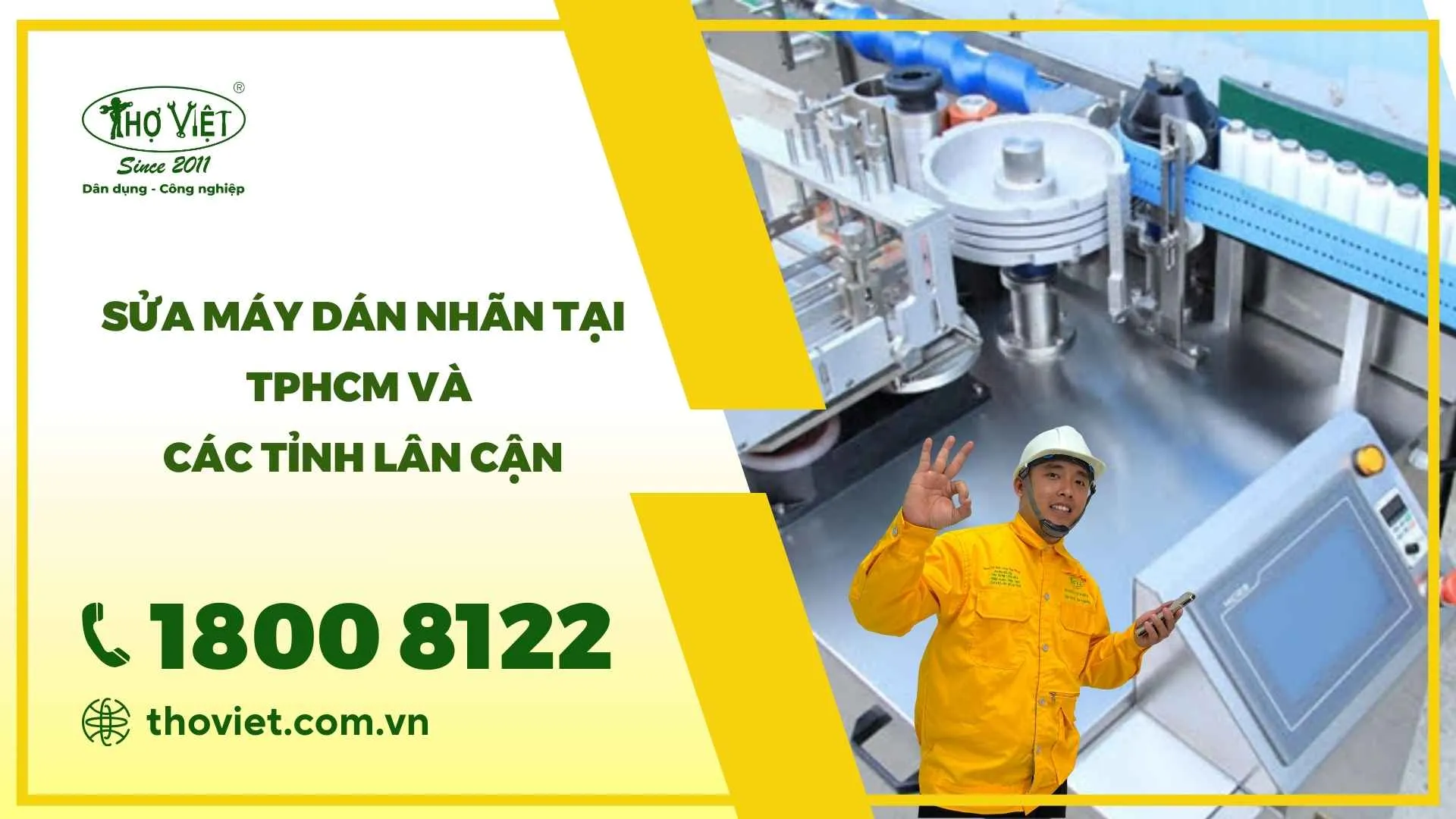 Sửa máy dán nhãn