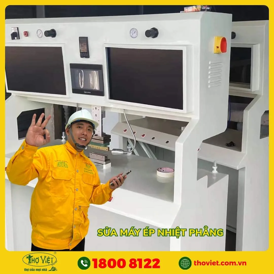 Sửa máy ép nhiệt phẳng