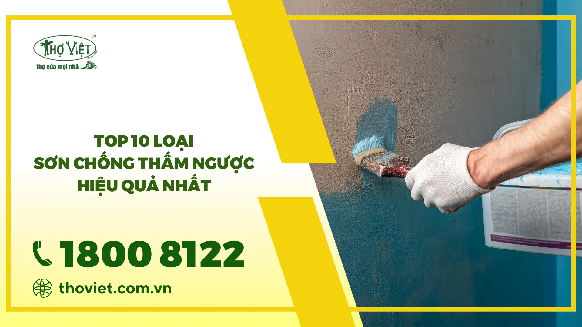 Top 10 loại sơn chống thấm ngược hiệu quả nhất [nam]