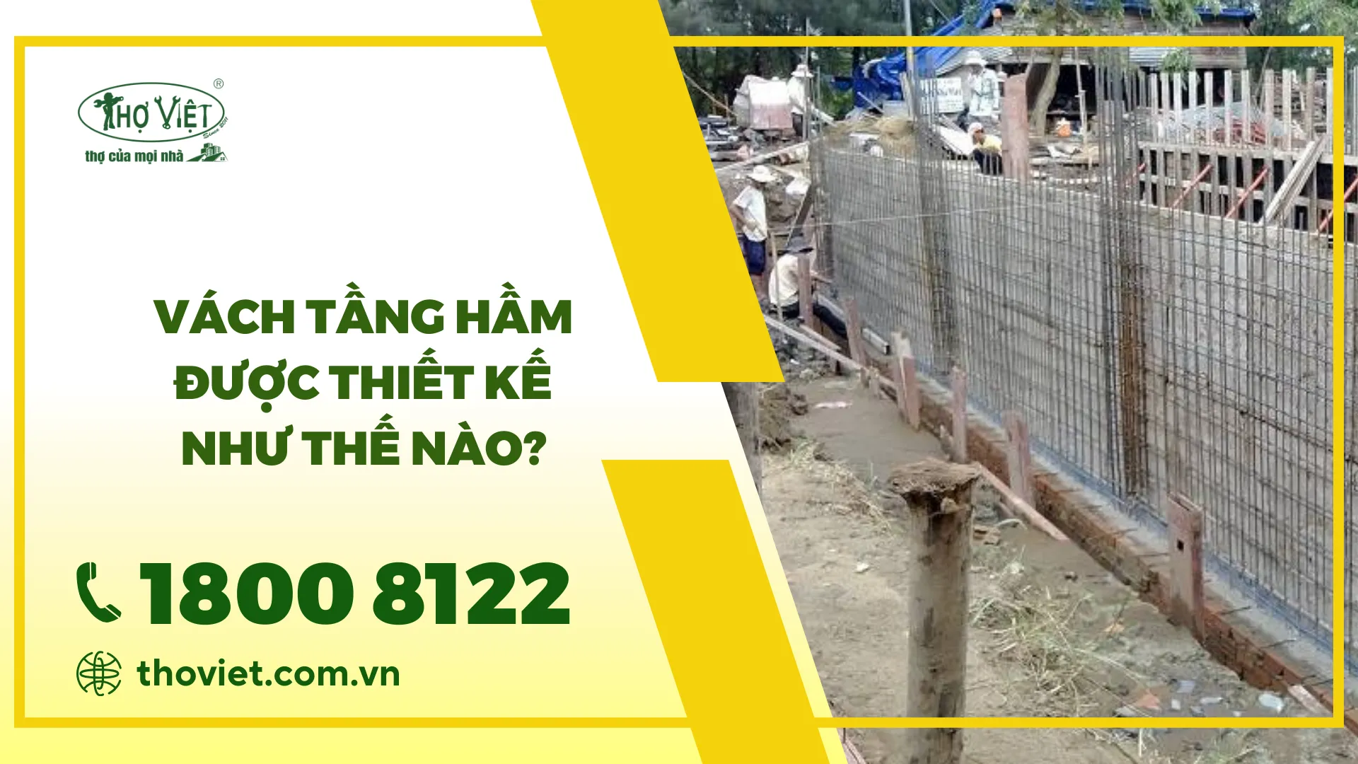 Vách tầng hầm được thiết kế như thế nào?