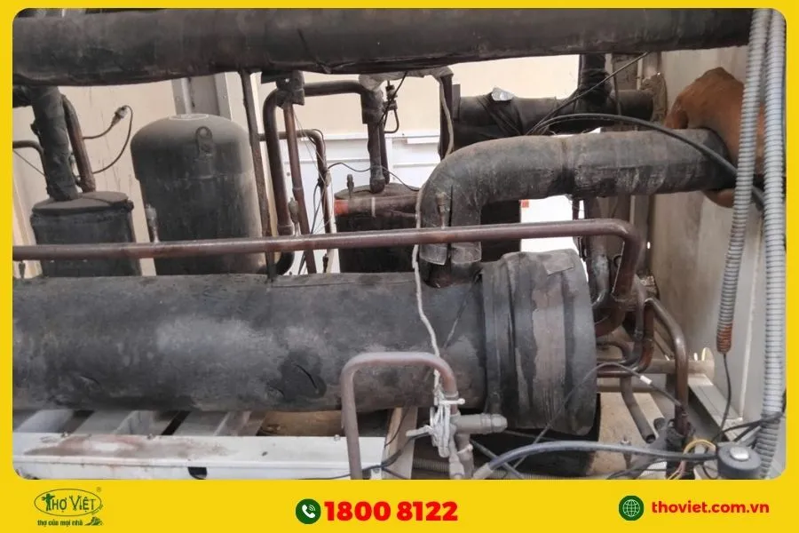 Vệ sinh hệ thống Chiller