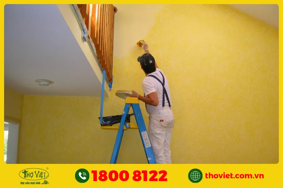 Quy trình pha bê quét tường