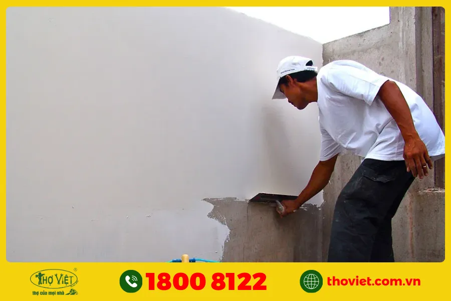 Công dụng của bột trét tường nhà