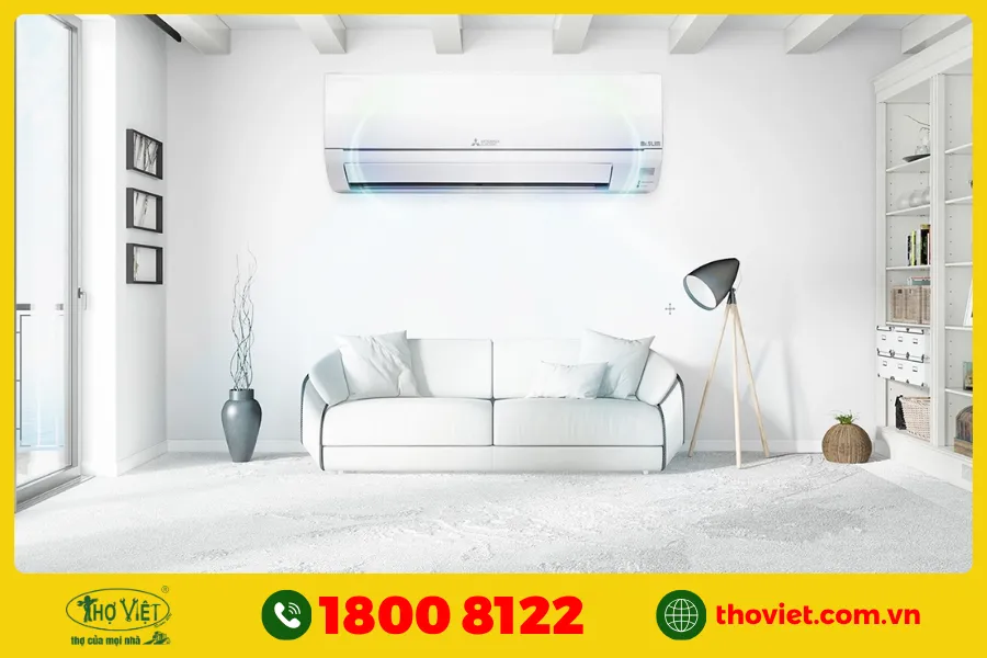 Test mã lỗi máy lạnh Mitsubishi Electric bằng remote