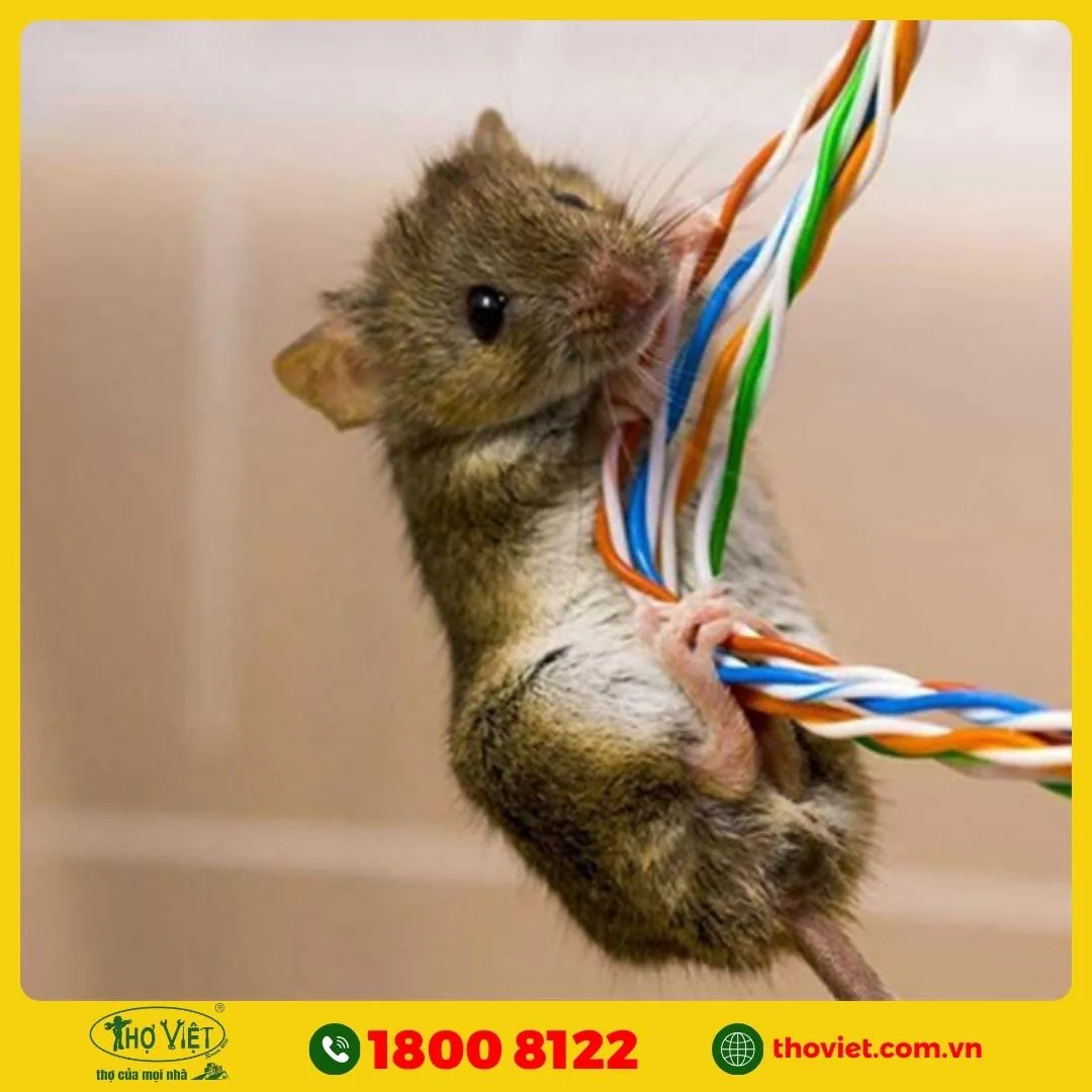 Côn trùng, chuột cắn 