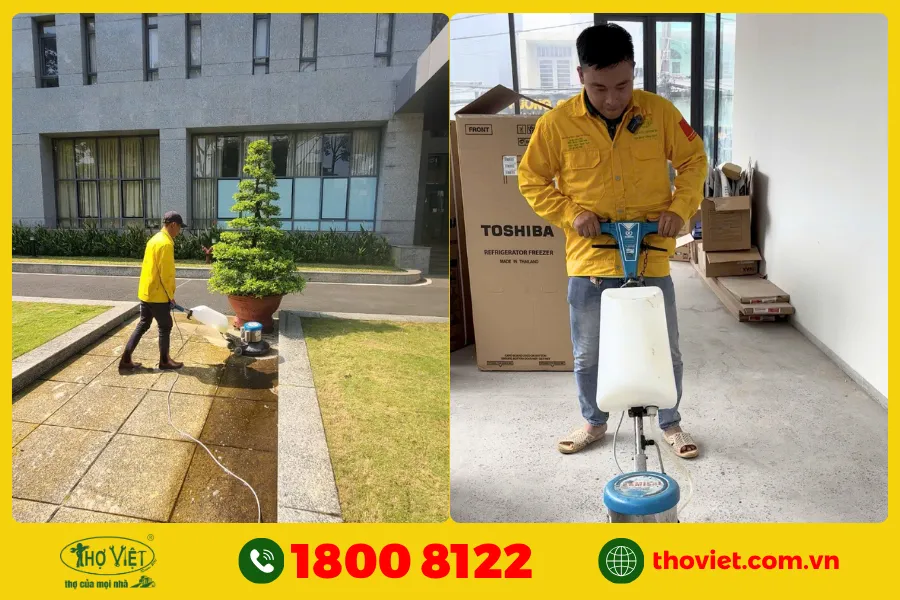 Tại sao, nên chọn Thợ Việt cho dịch vụ chà sàn?