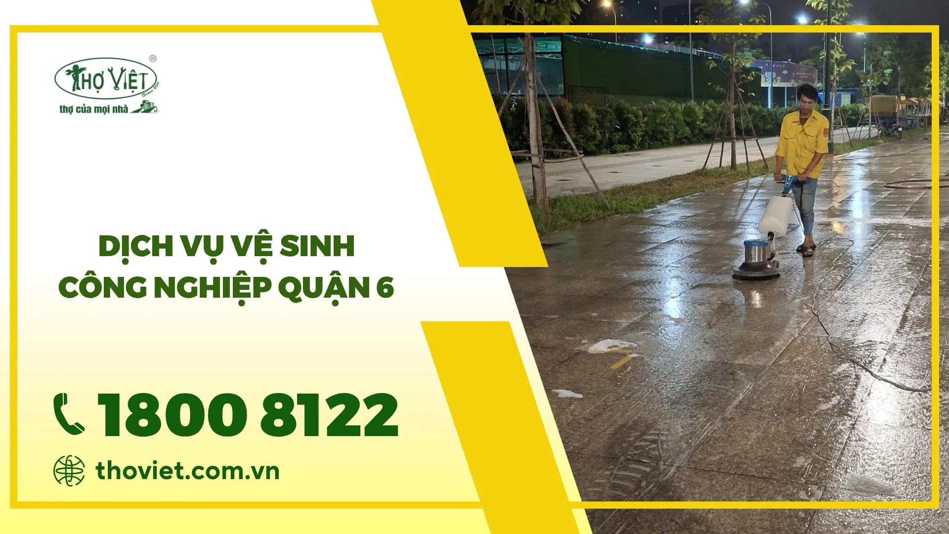 Dịch vụ vệ sinh công nghiệp quận 6 - Báo giá [thangnam]
