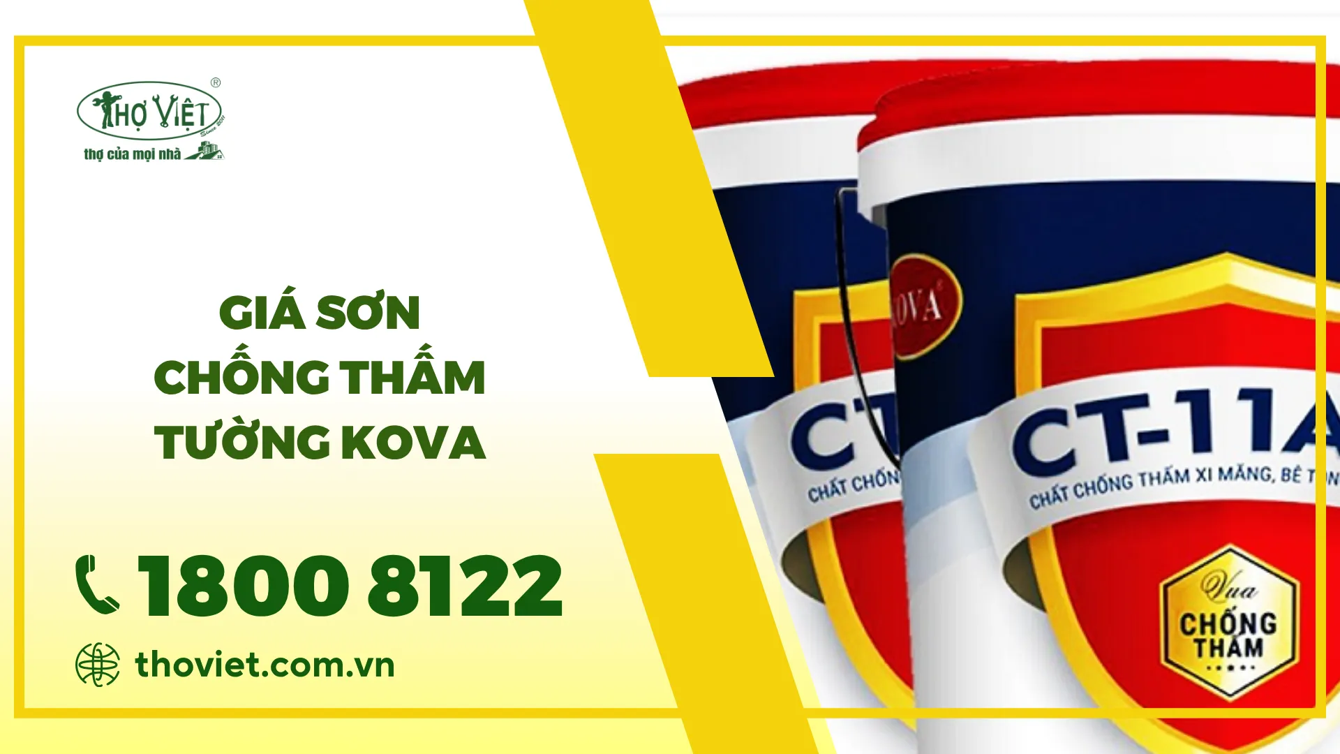 Giá sơn chống thấm tường Kova [thangnam]