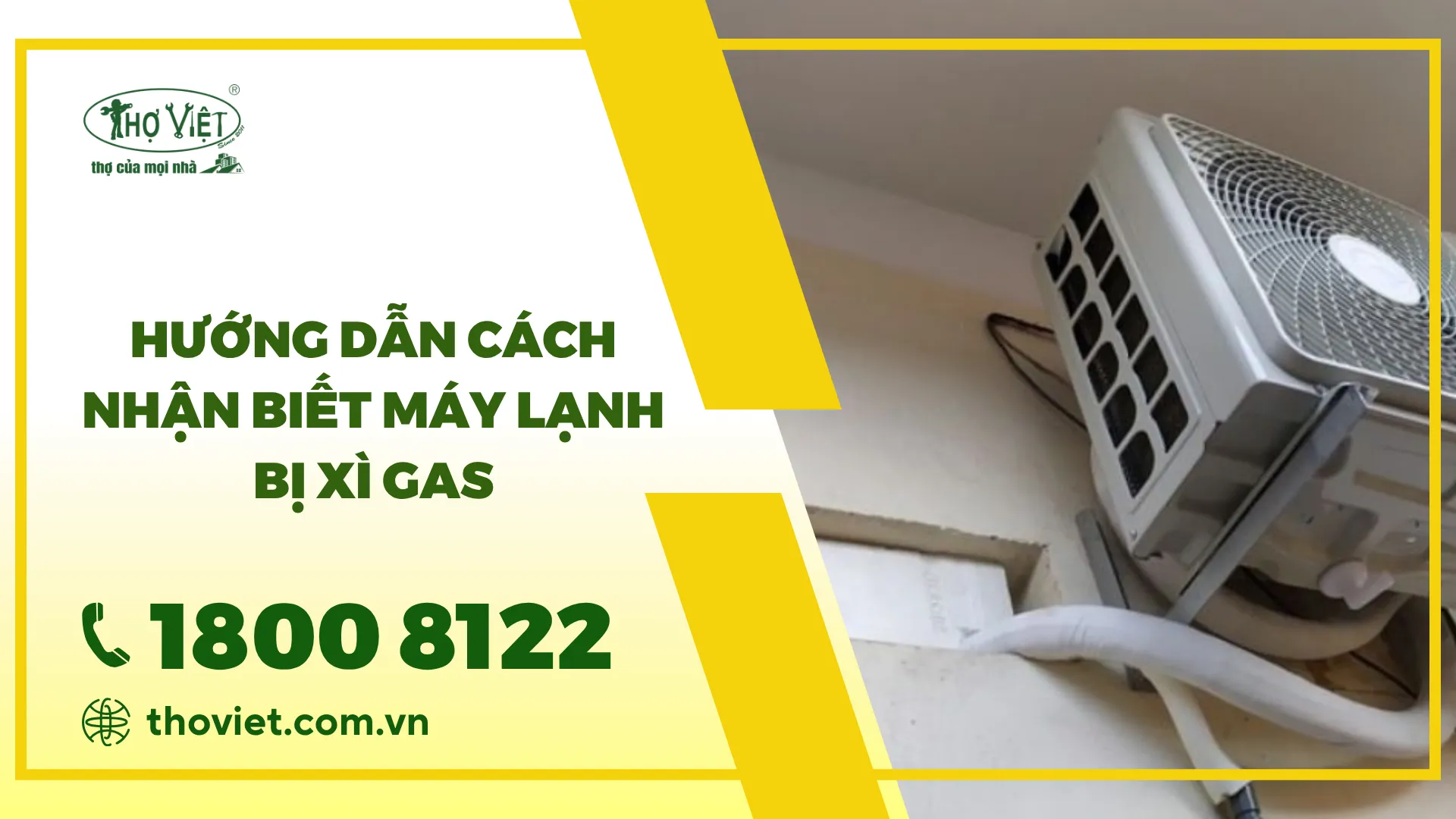 Hướng dẫn cách nhận biết máy lạnh bị xì gas
