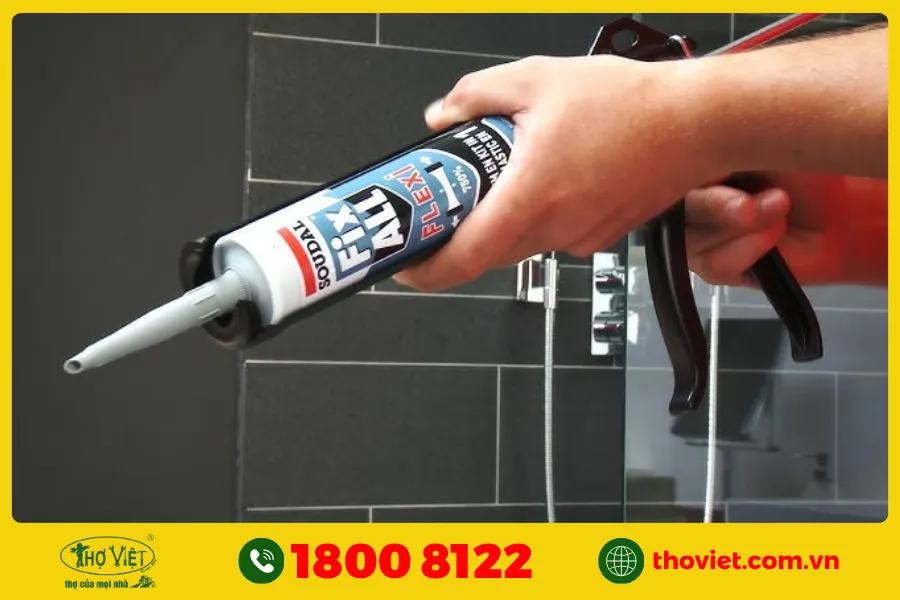 Keo chống thấm khe tường Soudal Fix All Flexi
