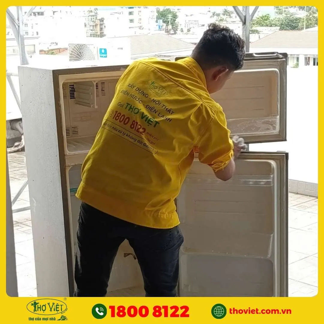 Không vệ sinh tủ lạnh định kỳ