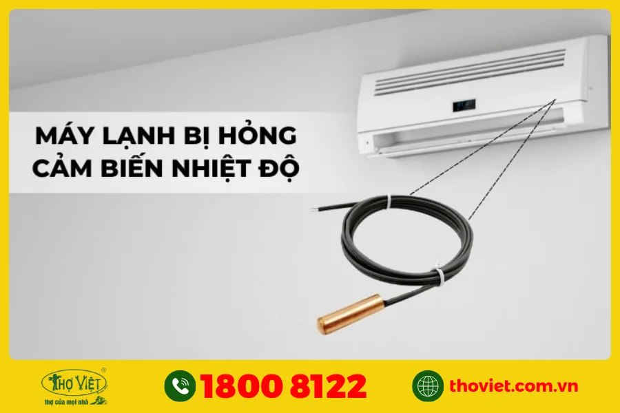 Cảm biến áp suất/nhiệt độ sai lệch hoặc hỏng