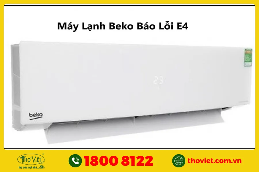 Một số lưu ý khi sửa lỗi P4 máy lạnh Beko