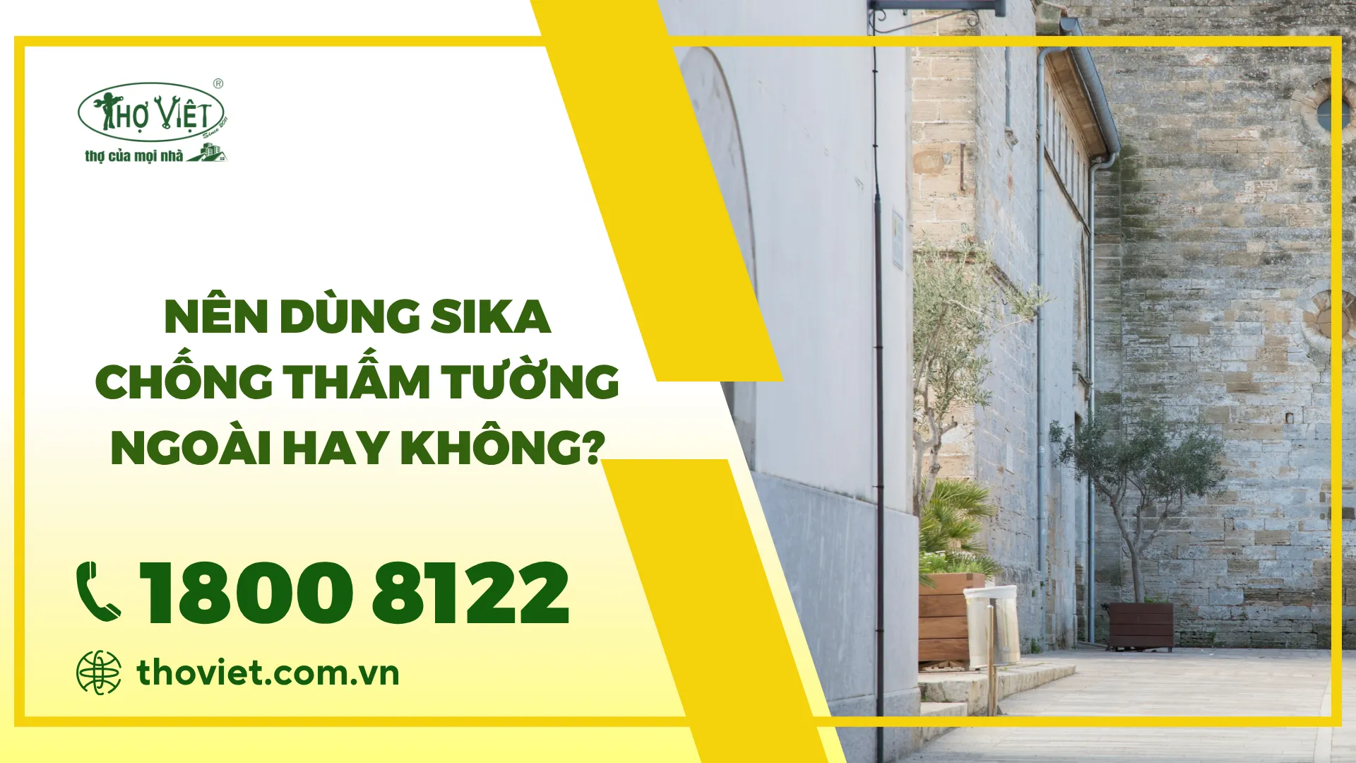 Nên dùng Sika chống thấm tường ngoài hay không?