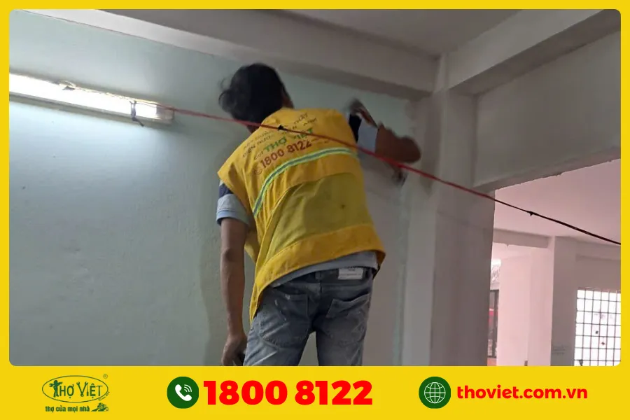 Hướng dẫn sơn lót sau khi sơn chống thấm