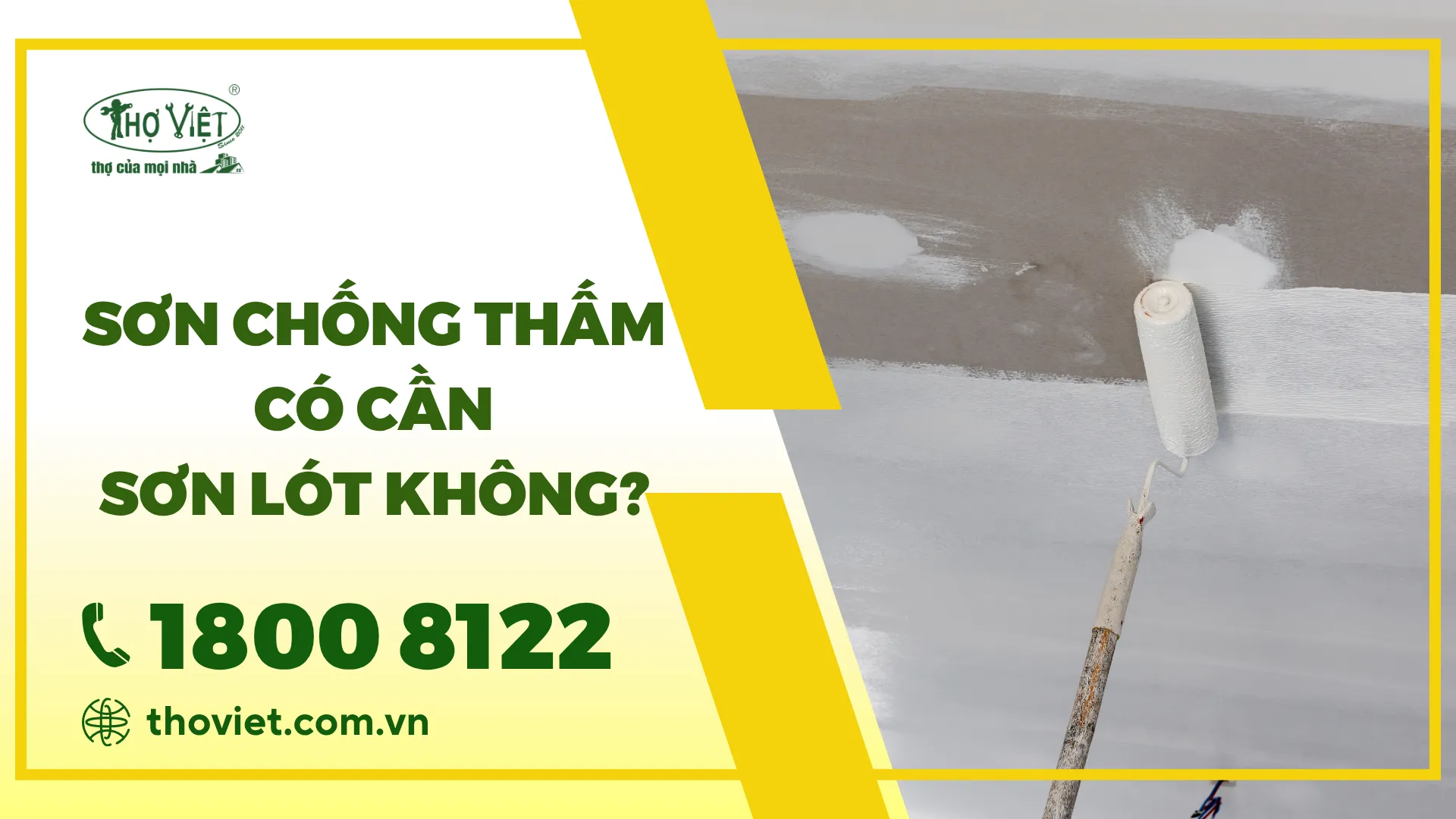 Sơn chống thấm có cần sơn lót không? Lợi ích gì khi sơn lót?