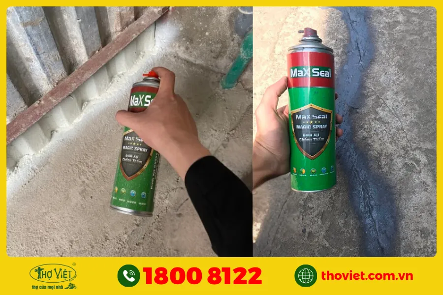Sơn xịt tường chống thấm Maxseal