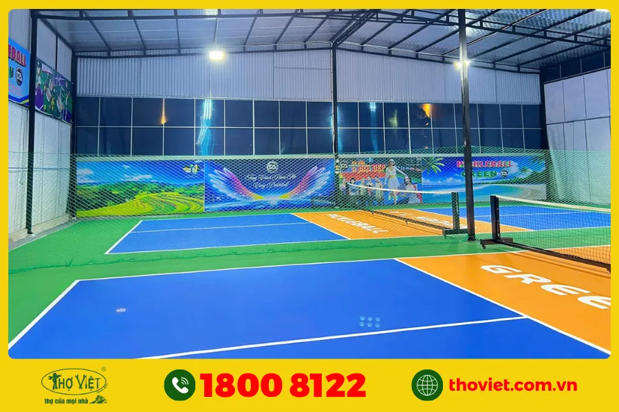 Sân Pickleball trong nhà