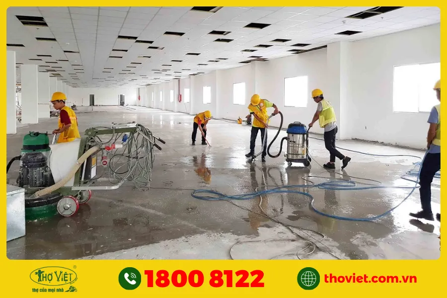 Vệ sinh công nghiệp tại quận 7