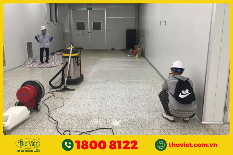 Vệ sinh công nghiệp tại quận 8