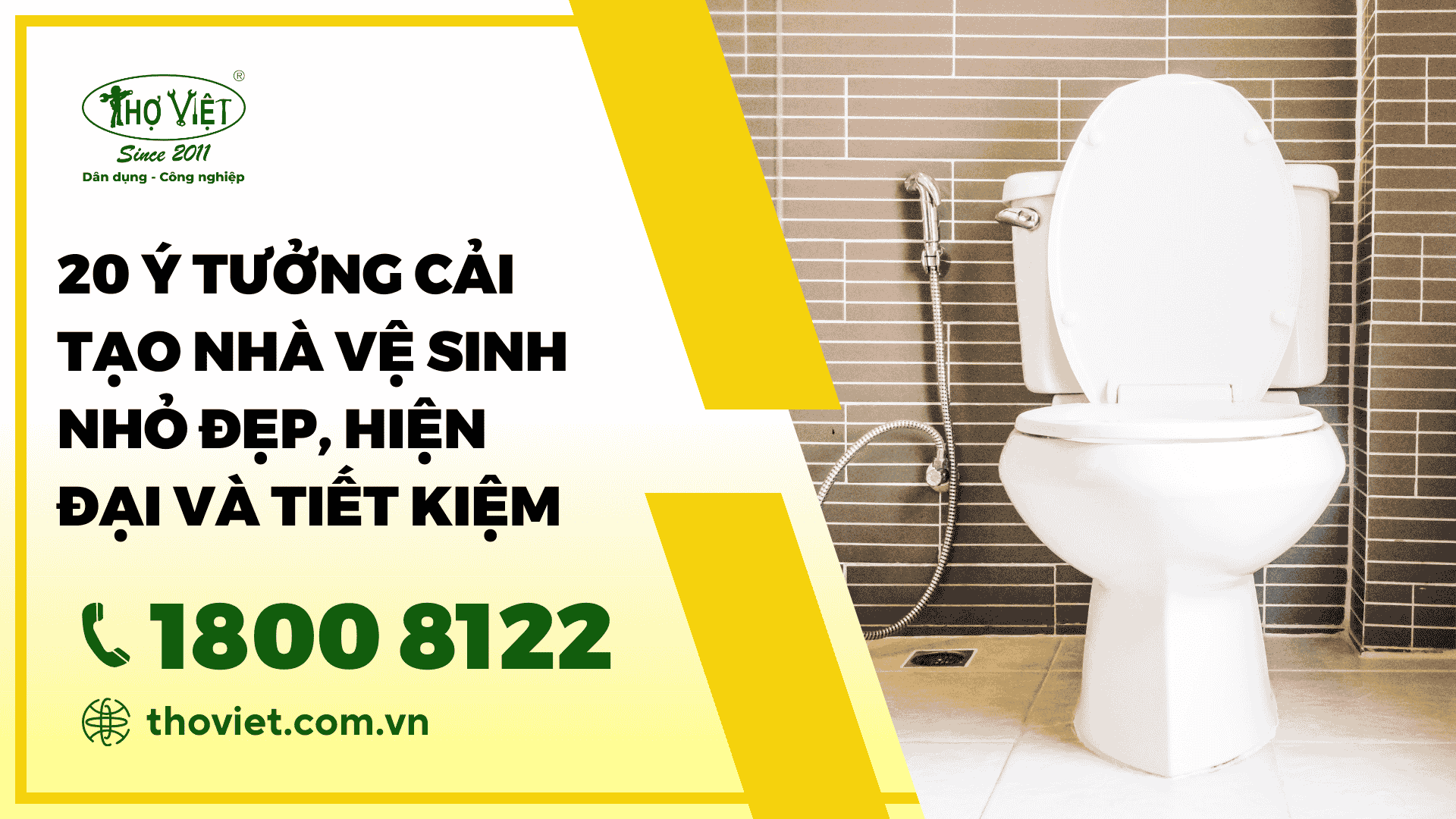 ý tưởng cải tạo nhà vệ sinh