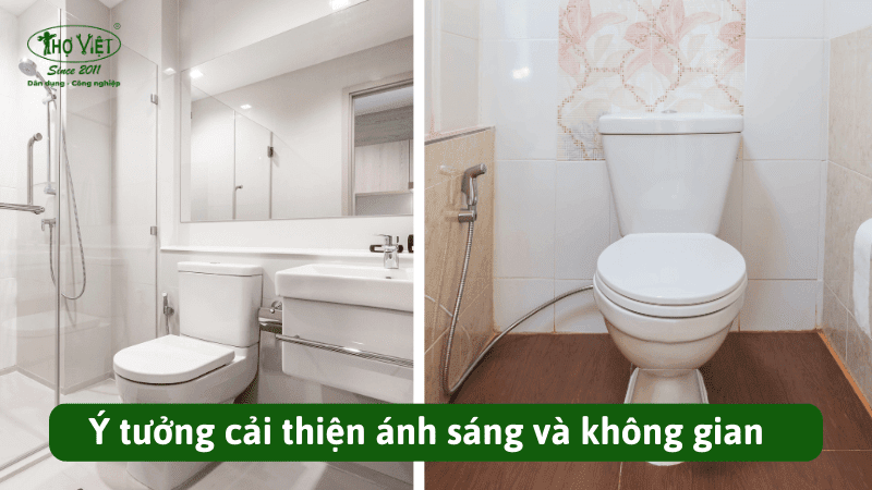 Ý tưởng cải thiện ánh sáng và không gian
