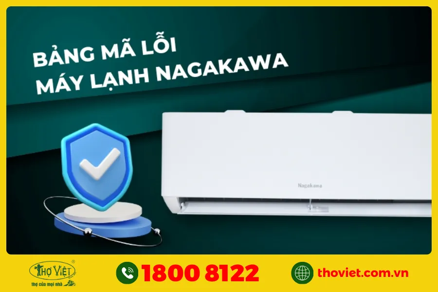 Mã lỗi máy lạnh Nagakawa