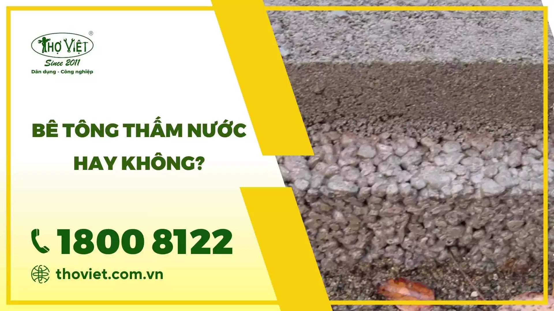 Bê tông thấm nước