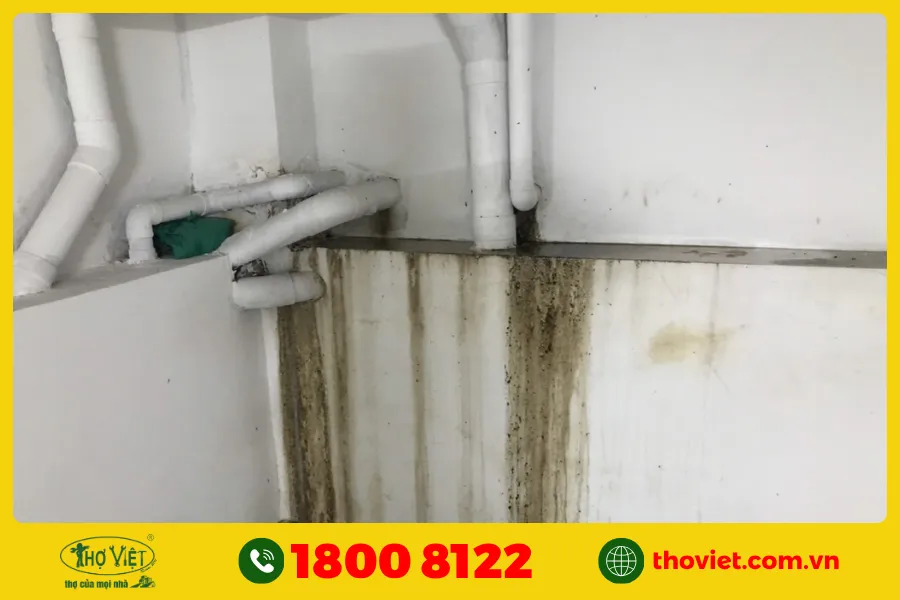 Rò rỉ đường ống nước âm tường