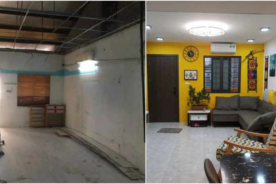 Cải tạo nội thất căn hộ chung cư 12