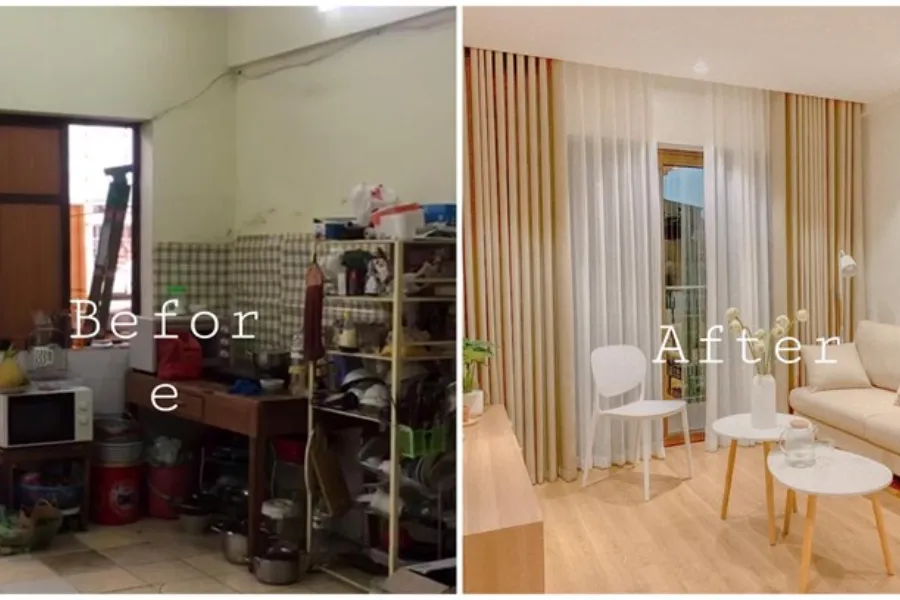 Cải tạo nội thất căn hộ chung cư 2