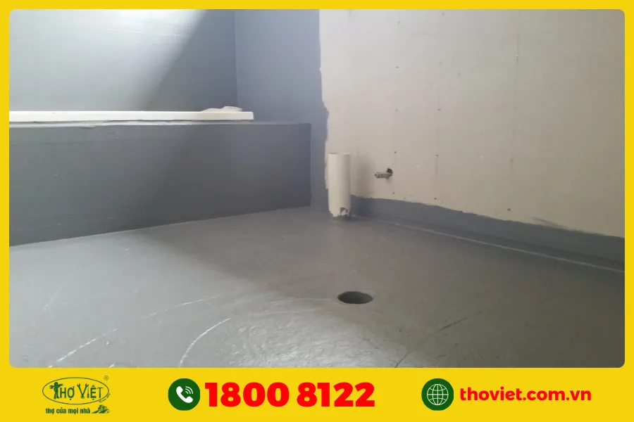 Chống thấm cổ ống xuyên vách