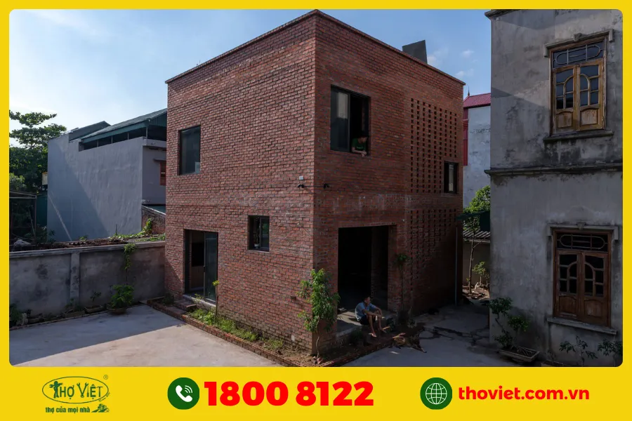 Đặc điểm của tường gạch không trát