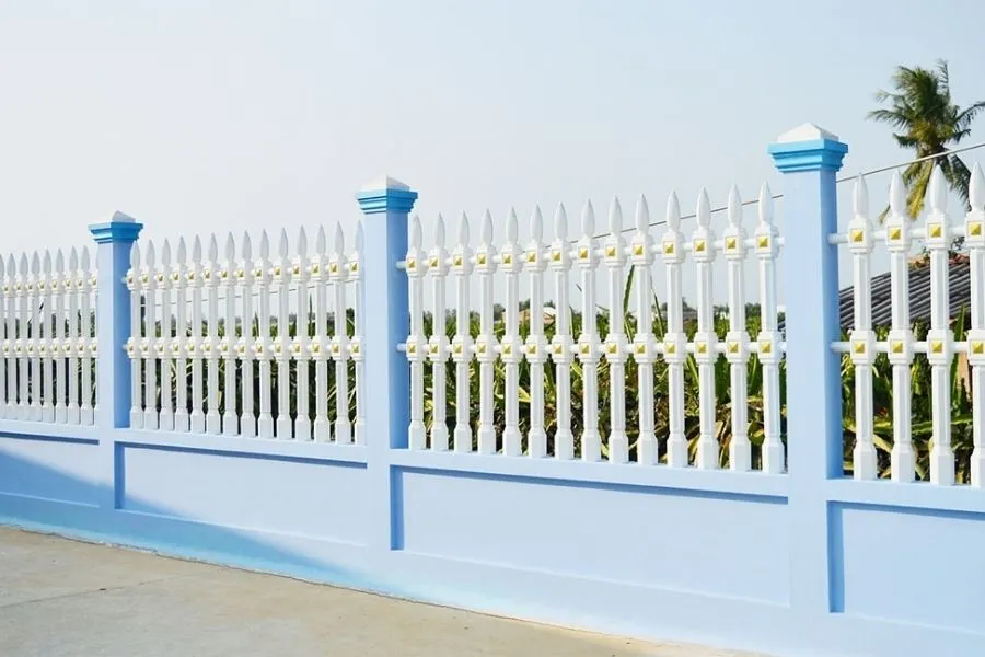Mẫu hàng rào bê tông