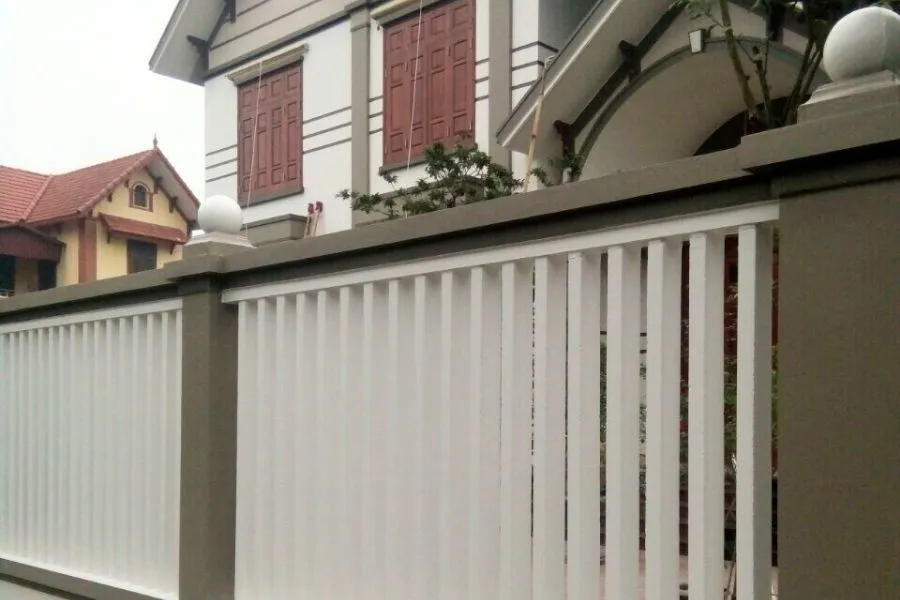Mẫu hàng rào bê tông