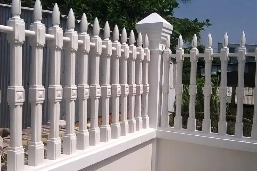 Mẫu hàng rào bê tông